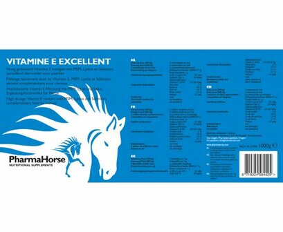 Pharmahorse Vitamine E Excellent