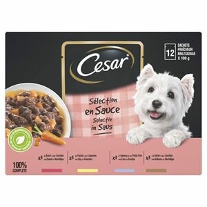 Cesar maaltijdzakjes Selectie in saus