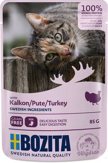 Bozita Feline Pouch Turkey 12x 85 gr