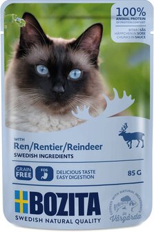 Bozita Feline pouch reindeer 12x85 gr