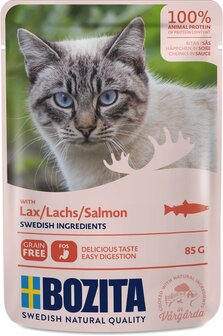 Bozita Feline pouch Salmon 12x 85 gr