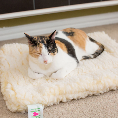 HuggleFleece mat voor de kat